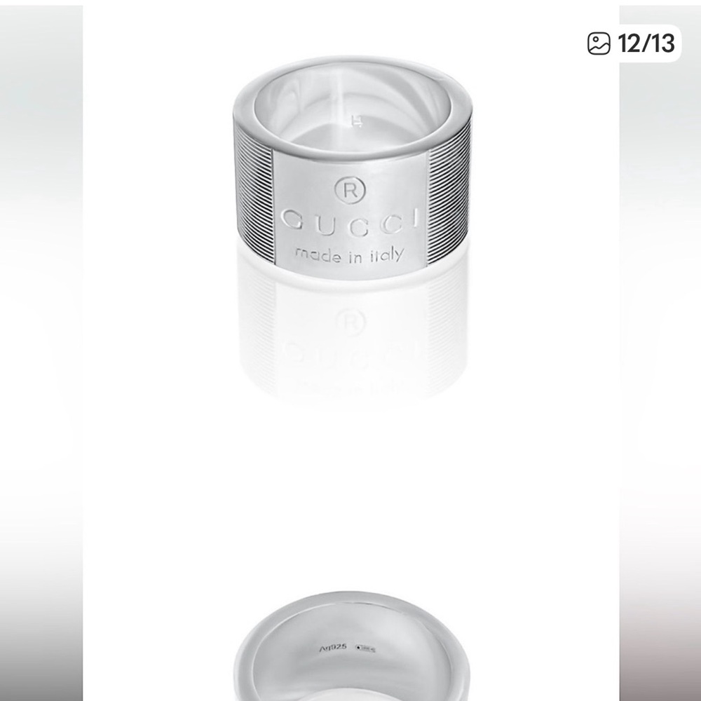 Gucci Silver Ring